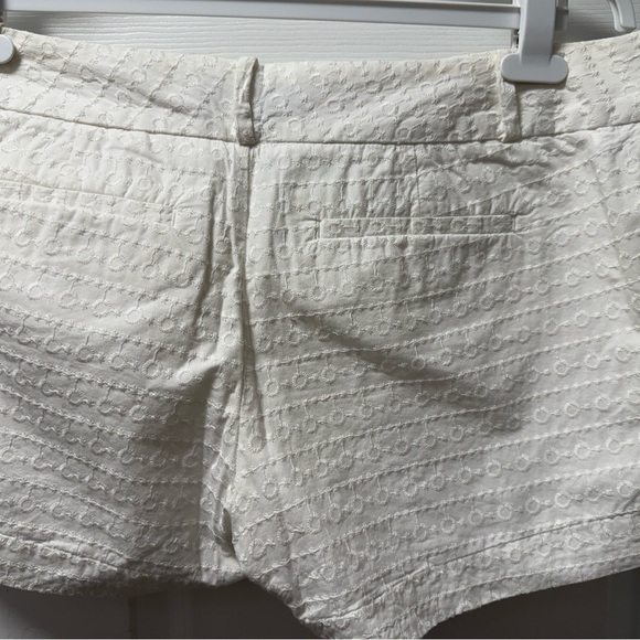 Banana republic Factory White eyelet Women's vintage style Shorts 10 EUC - Picture 5 of 12